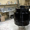 Cap in final paint