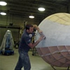 Light bulb. First sanding.