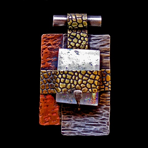 Cradled Ice Pendant