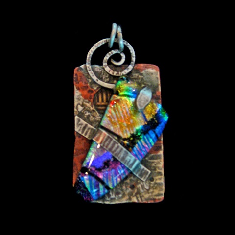 Soldered Multi Metal Pendant