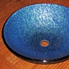 Turquoise Vessel Sink Basin