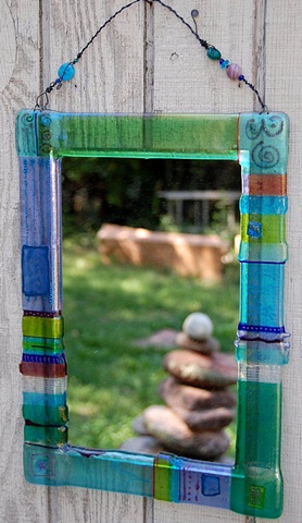 Mirror in Blue