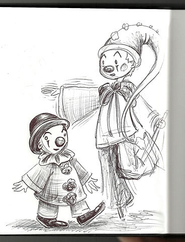 Two Clowns