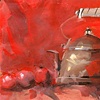 TITLE: Three Red Apples