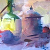 TITLE: The Bean Pot and A Plum