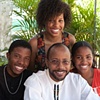 Dad & children