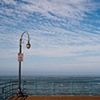 Santa Monica Pier corner light