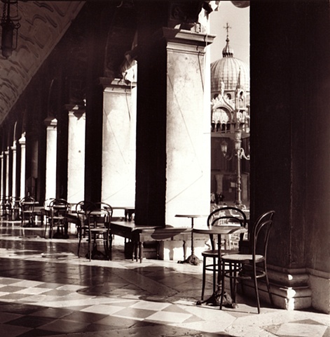 San Marco Square Table & Two chairs