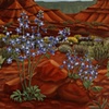 Fisher Creek with Larkspur, Utah