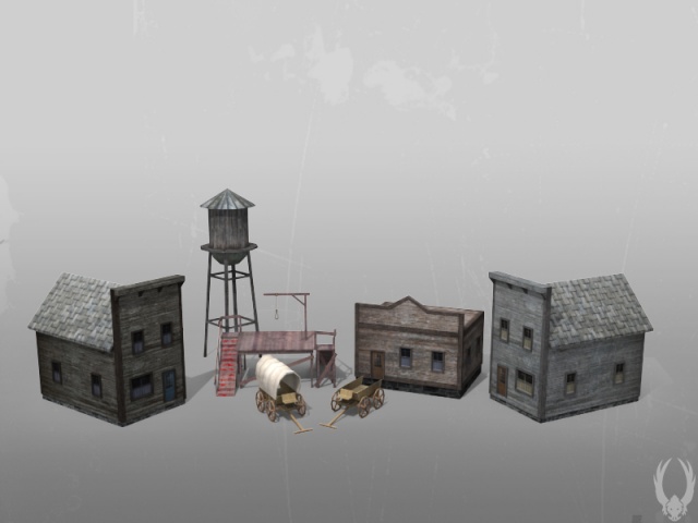 Barter Town Meshes