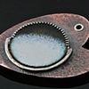 Copper Handcrafted Brooch 