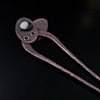 Copper Handcrafted Hair Fork II