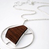 Ebony & Blue Necklace