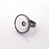 Small White Cocktail Ring