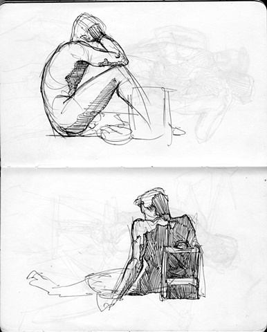 Male Figures, Spring 2009