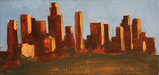 Elysian Park Downtown View
