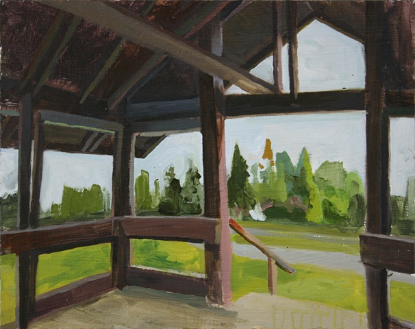 Parking Lot Shack, Chautauqua, NY