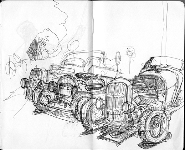 Car Show, Downtown Santa Ana