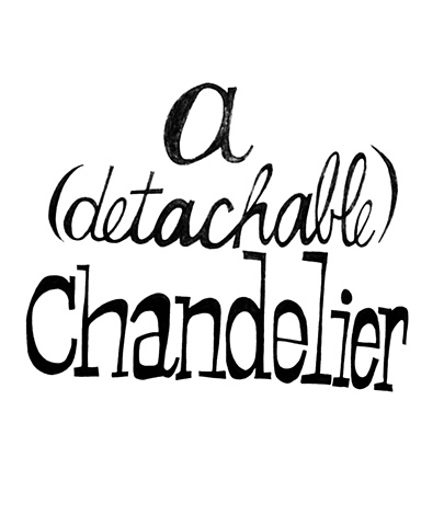 A Detachable Chandelier