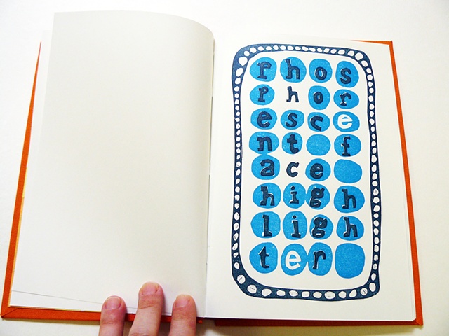 letterpress artist book