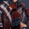 "Tribal" Lapel Jacket and Scarf and Scarf