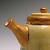Single Rusty Luster Teapot