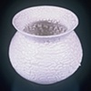 White Crawl Vase