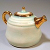 Ridged Celadon Teapot