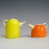 Yellow & Orange Teapots