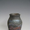 Raku Vase