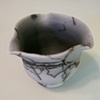 Horse Hair Raku Cup