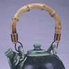 Bamboo Handled Teapot