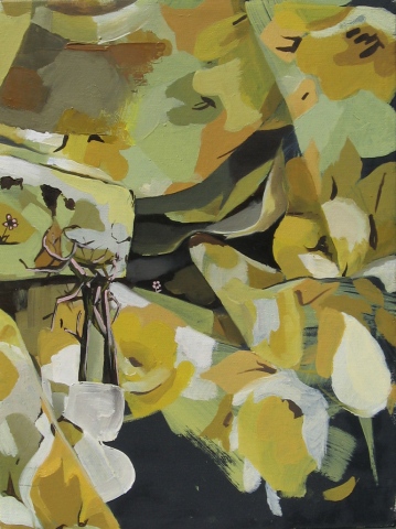 yellow floral bed sheet 2