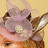Winged Crinoline Fascinator