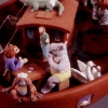 Noah's Ark Birdbath (Detail)