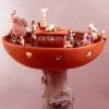 Noah's Ark Birdbath