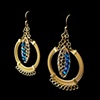 Peacock Earrings