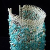 Turquoise Wave Cuff Bracelet