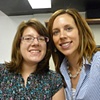Jennifer and I at the Necklace Class at WVC