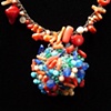 Custom Pendant made for my mom's Coral necklace.