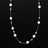 "Falling Snow Drops Necklace"