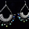 Watercolor Burst Earrings