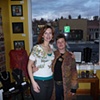 "With Cori at the Holiday 2008, Bank Left opening"