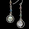 "Coin Pearl Earrings"