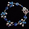 "Lapis Blossoms Bracelet"
