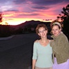 "With my mom in Wenatchee"