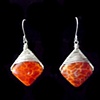 Kristina's Carnelian Earrings