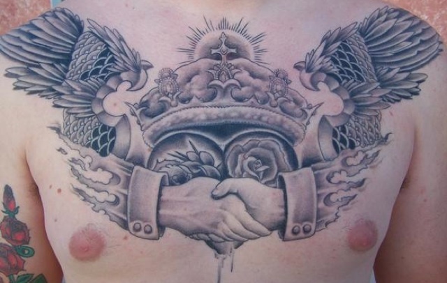 Irish inspired chest piece 2006