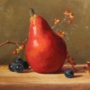 "anjou with grapes"