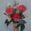 "trio of roses"